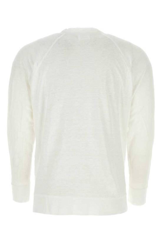 Isabel Marant Long Sleeve Sweatshirt Top for Men TS0046HAA1N08H20WH WHITE DOM