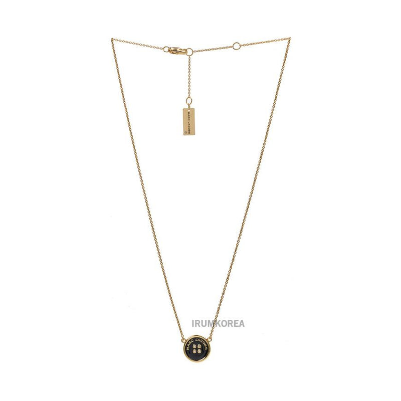 Marc Jacobs SS25 Women’s Button Pendant Necklace 2R4JNC001J38 972
