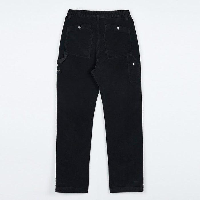 STONE ISLAND Men’s Moleskin Multi-Pocket Classic Pants Black