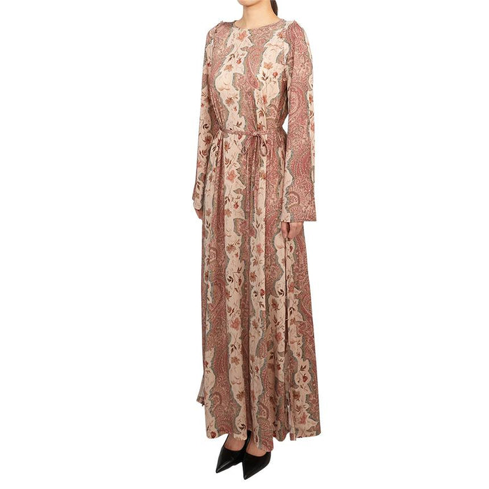 ALLSAINTS Clay Pink Long Midi Dress