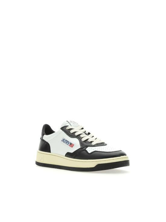 AUTRY Medalist Low Leather Sneakers Black Women