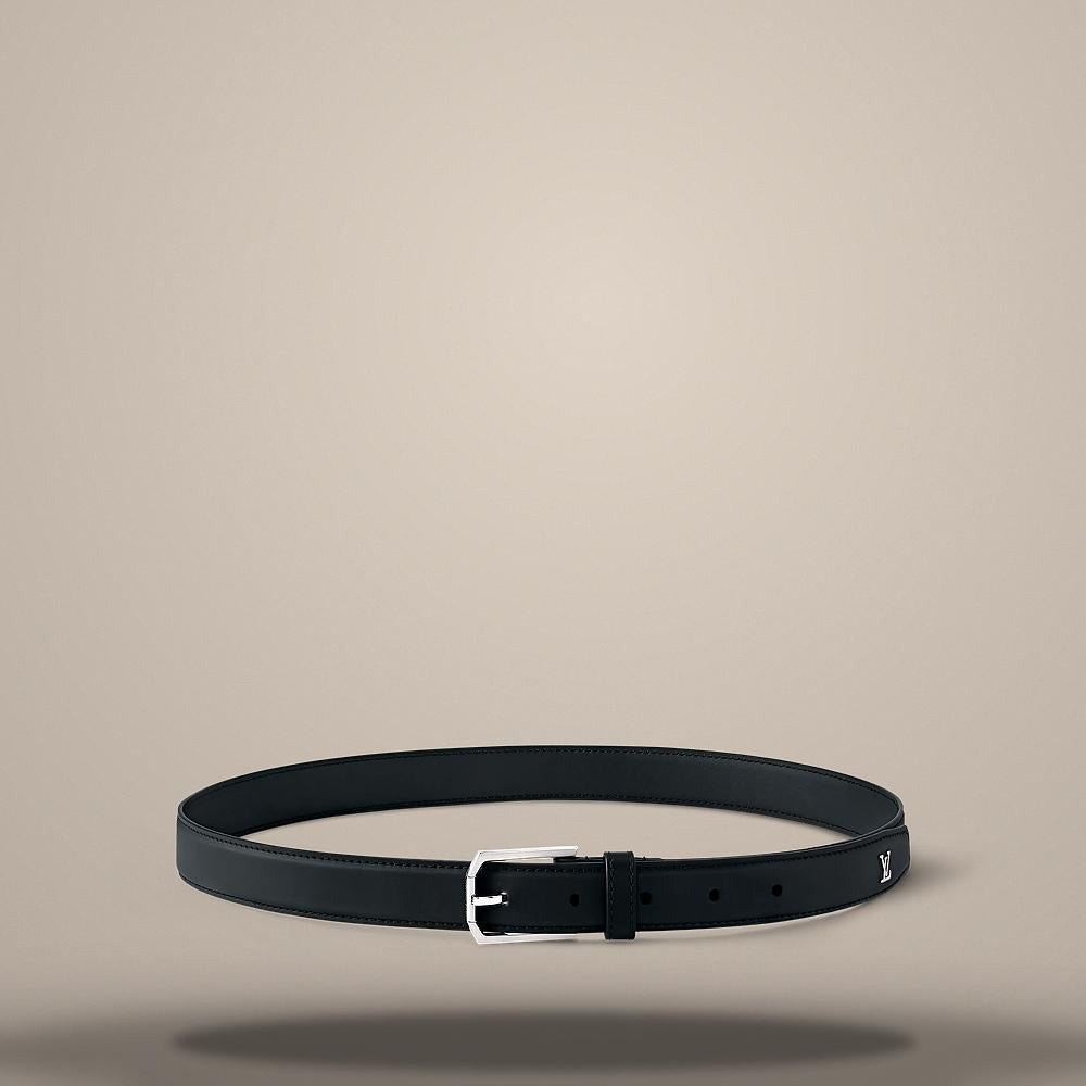 Louis Vuitton Pin Heritage 35mm Belt Navy M8924