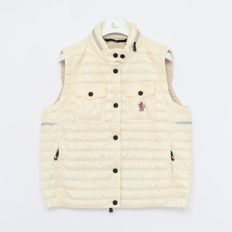 Moncler GUMIANE Patch Logo Down Puffer Vest Women’s Jacket