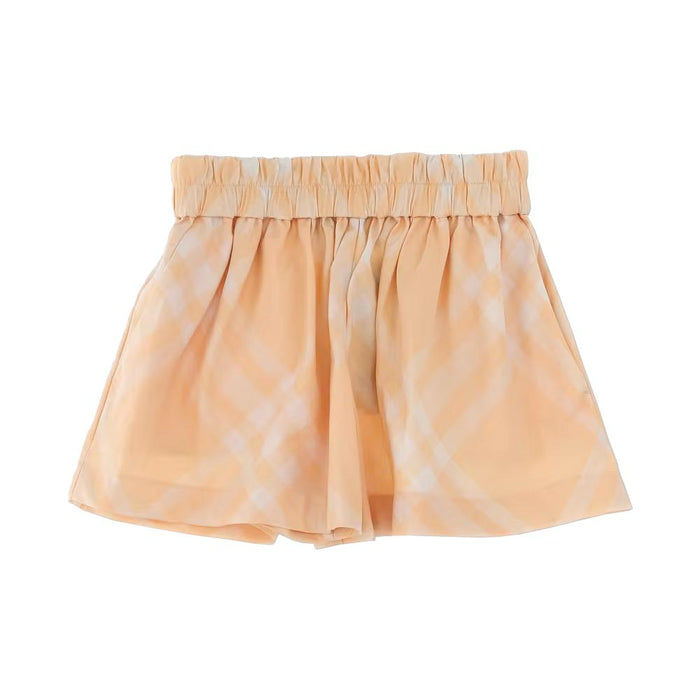 BURBERRY Women’s Check Print Bermuda Shorts