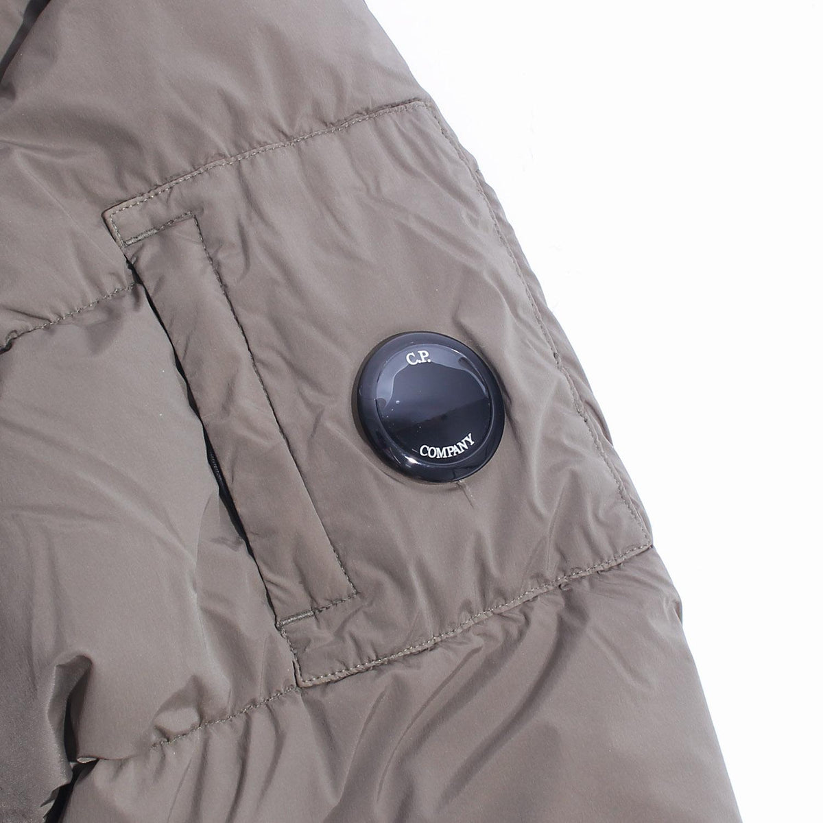 CP Company Nycra-R Down Puffer Jacket Fungi Grey Men’s