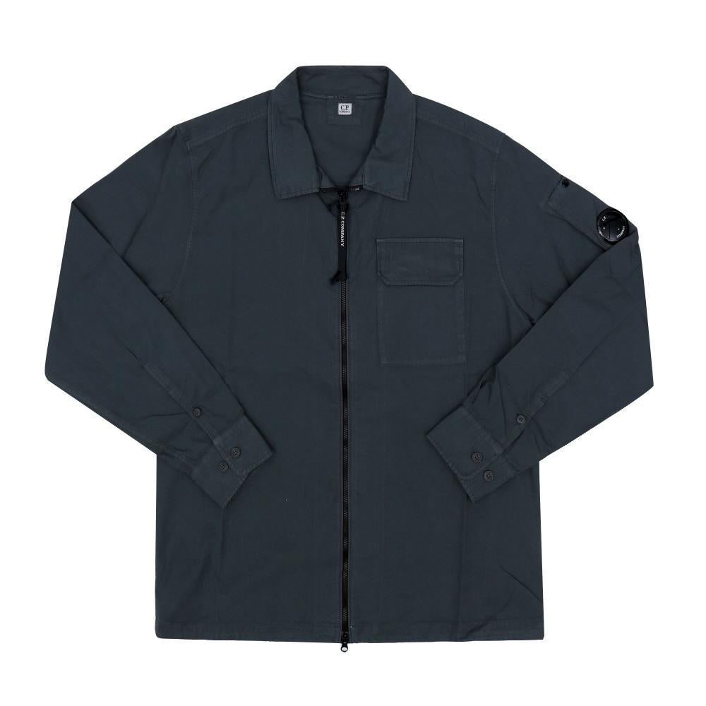 CP Company Organic Gabardine Zip Lens Oversized Men's Jacket