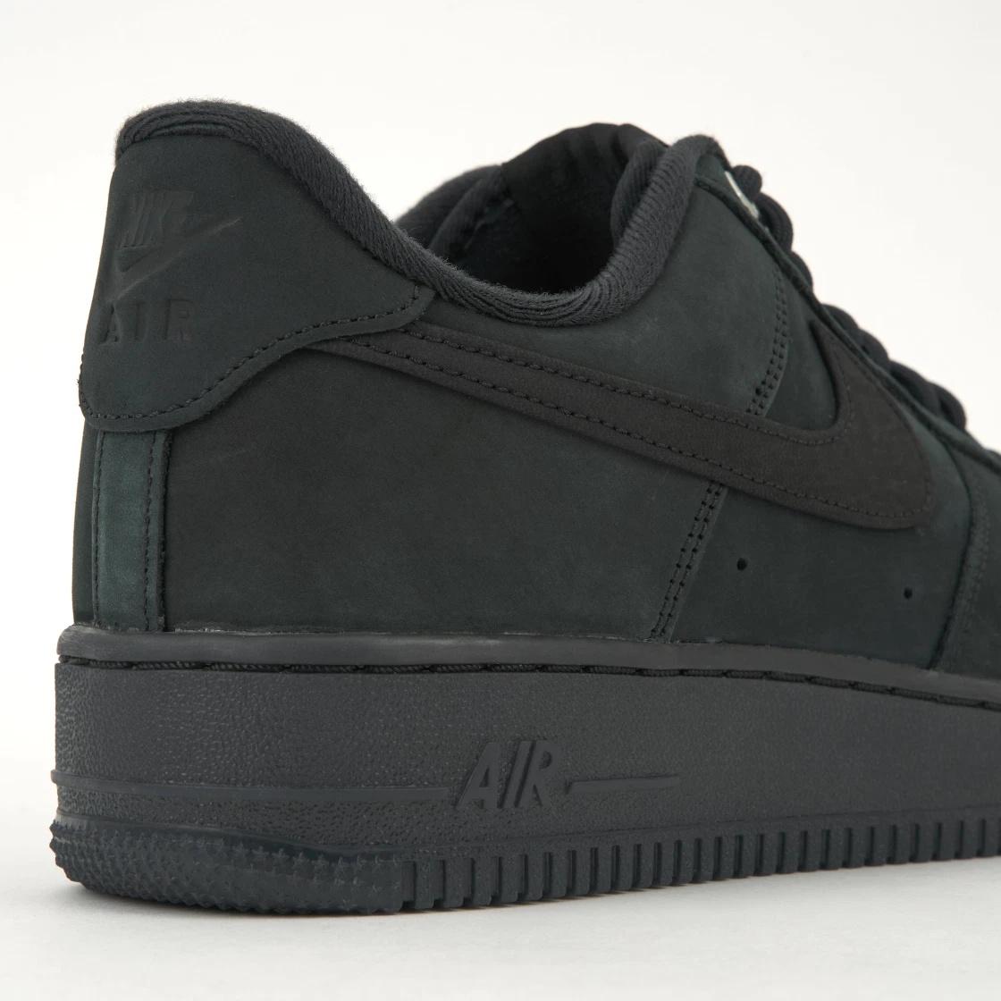 Nike Air Force 1 ’07 WB Black Low-Top Sneakers CJ9179 001