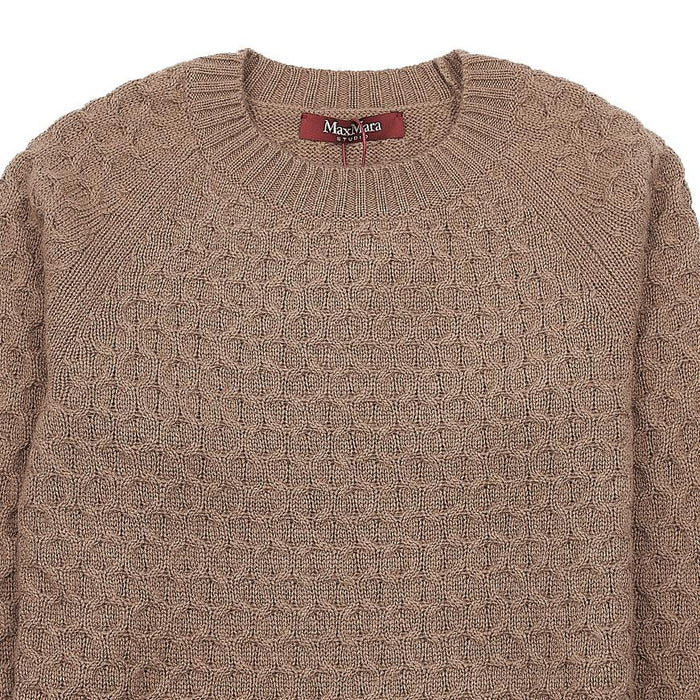 Max Mara Clava Wool Crewneck Sweater for Women