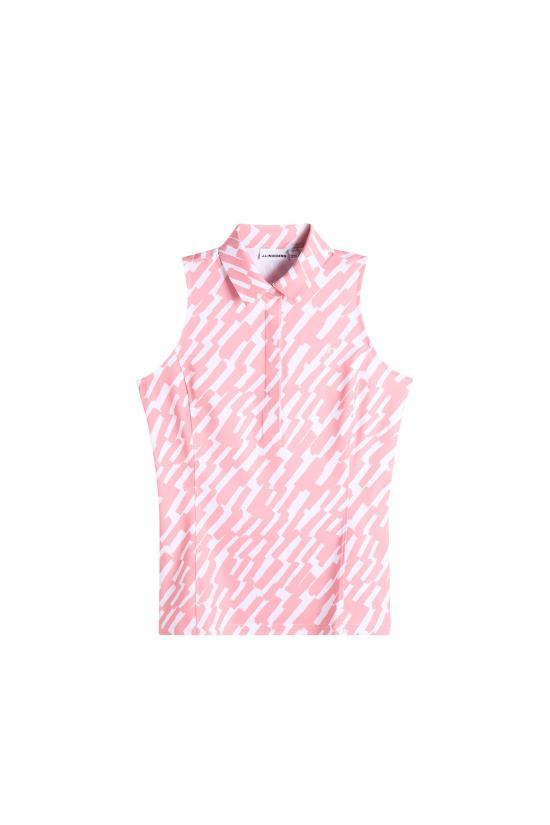 J LINDEBERG Women’s Polo Shirt GWJT14822S228 OAK FLAMINGO M DOM