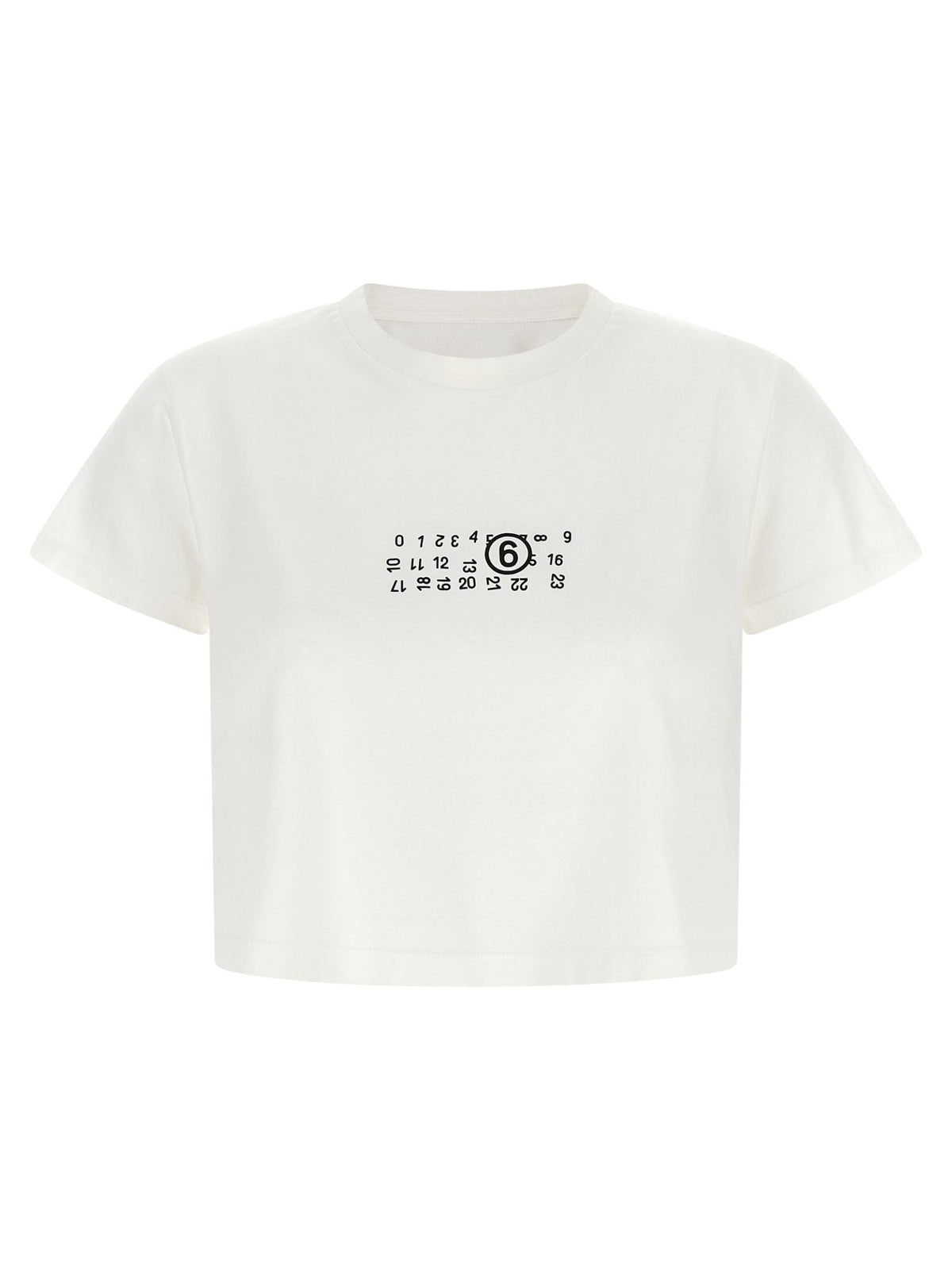 Maison Margiela White Cotton Short Sleeve T-Shirt