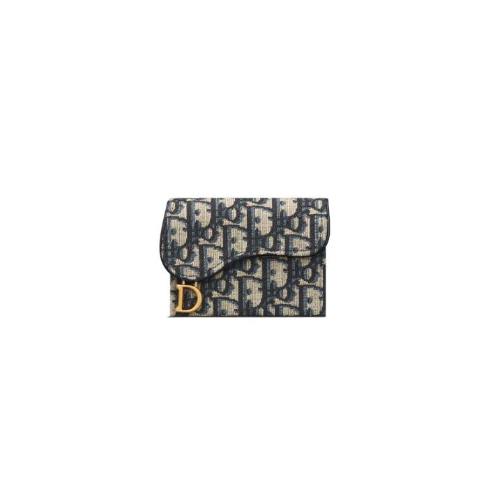 DIOR Saddle Jasmine Pocket Card Holder saddle S5644CTZQ