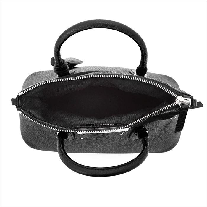 Maison Margiela 5AC Classic Mini Black Leather Shoulder Tote Bag