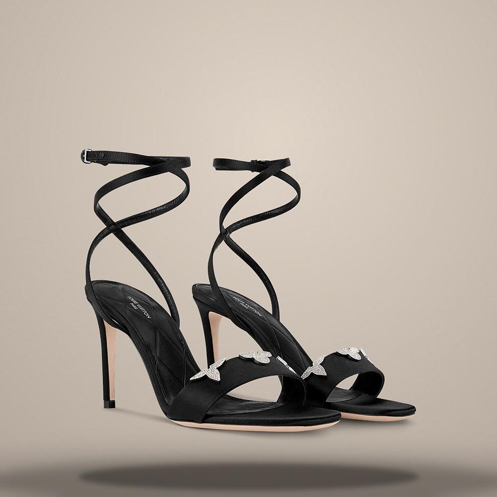 Louis Vuitton Gala Black Men's Sandals 1AIUVJ