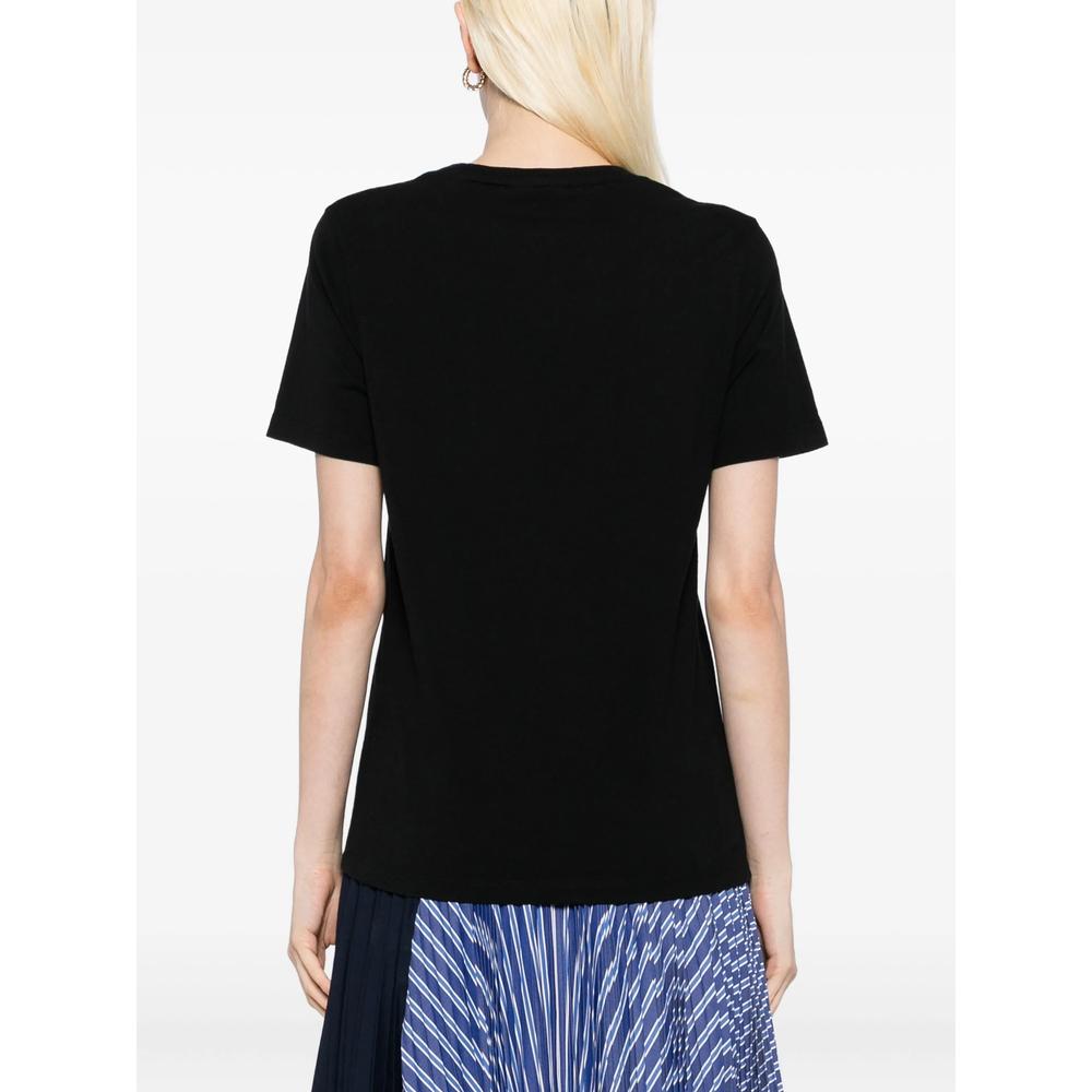 Maison Kitsune Black Short Sleeve T-Shirt