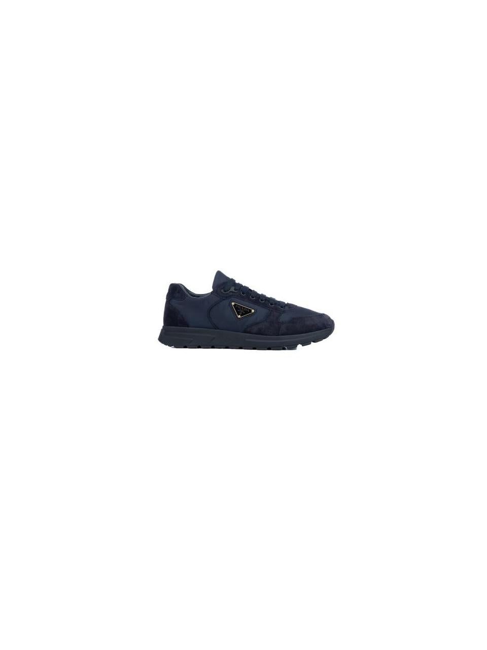PRADA PRAX 20 Re-Nylon and Suede Low-Top Sneakers 2EE436 0D7C F0008