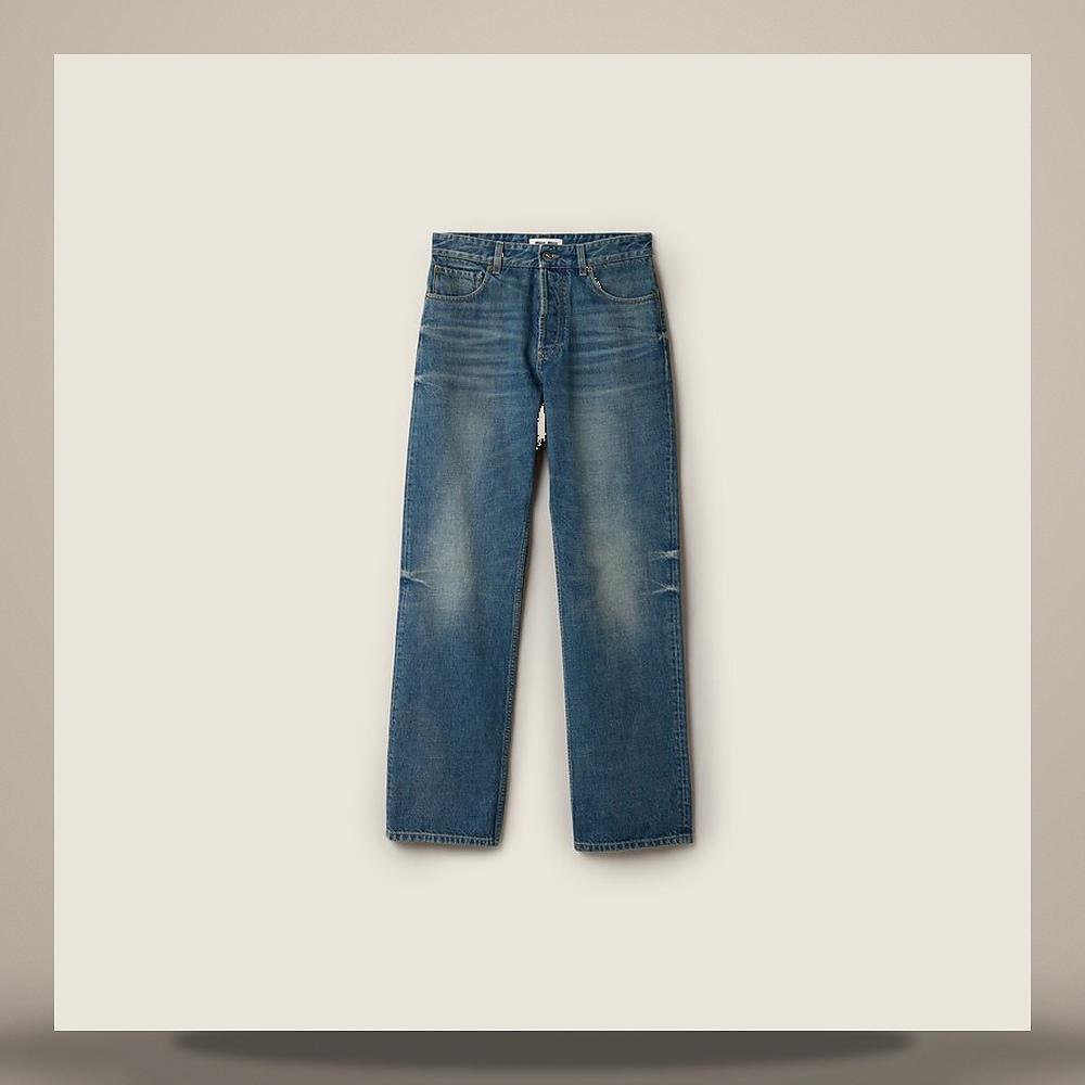 Miu Miu 5-Pocket Denim Jeans Classic Pants GWP608 1O6K F0008