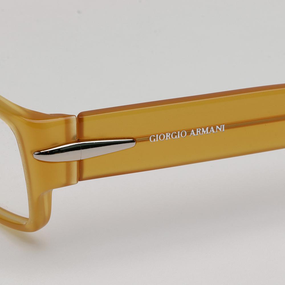 Giorgio Armani Minimalist Square Acetate Eyeglass Frames Unisex GA713 PD9