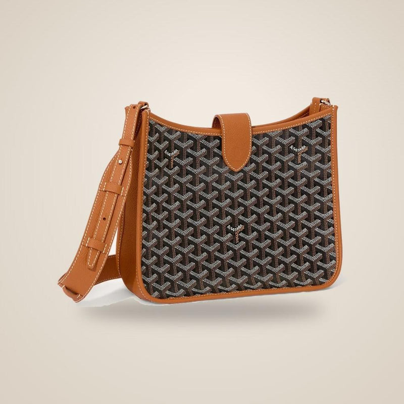 Aimé Leon Dore Black Tan Leather Mugette PM Tote Bag MUSETTPMLTY01CG03P