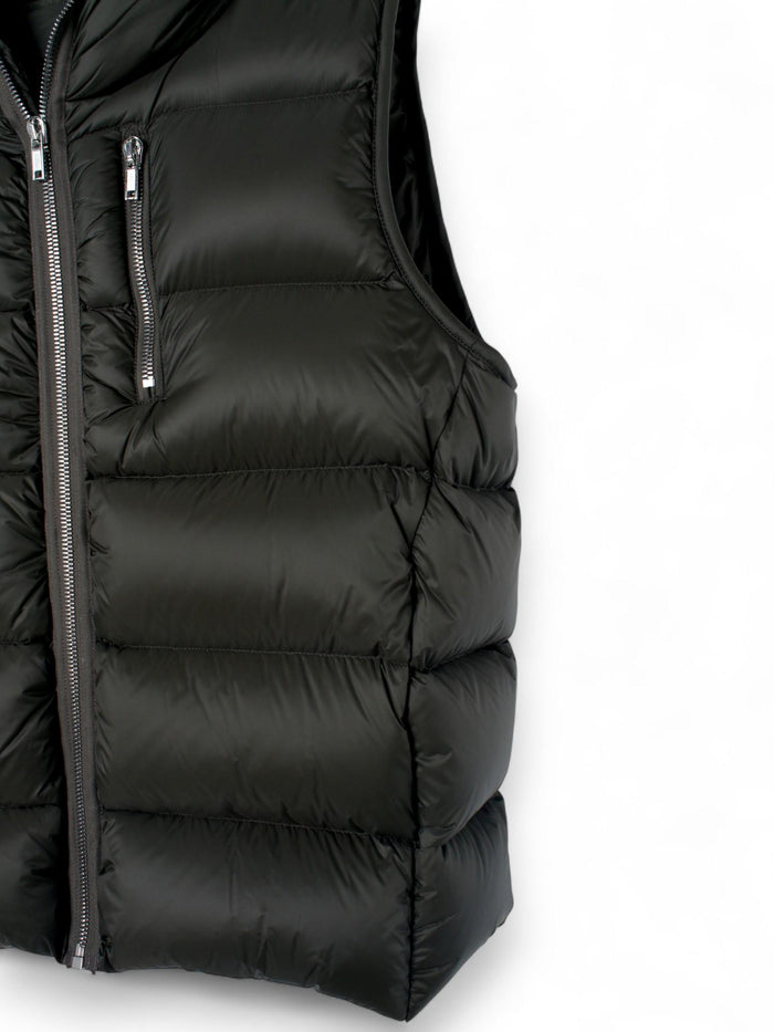 Rick Owens Sealed Down Vest Forest Green RU02D6746 NPD4 75