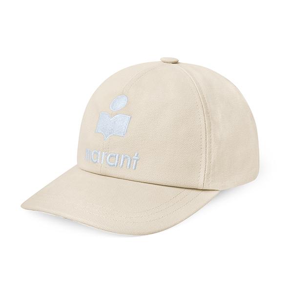 Isabel Marant Ecru Tyron Logo Embroidered Women’s Cap