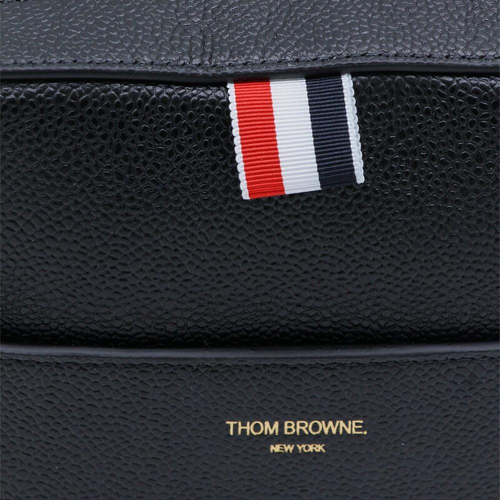 THOM BROWNE Men's Pebble Grain Leather Camera Crossbody Bag