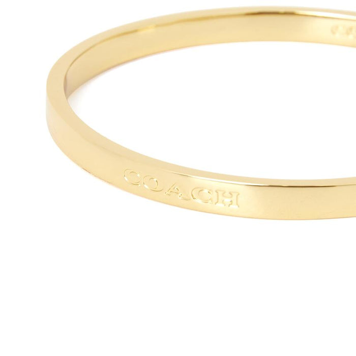 Coach Signature Gold-Tone Women's 2-Piece Bangle Bracelet Set
