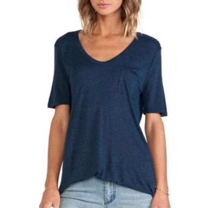 ALEXANDER WANG Women’s Pocket Short-Sleeve T-Shirt 400200R16 404