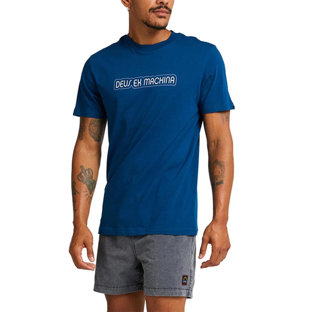 Deus Ex Machina Men’s Blue Short Sleeve T-Shirt DMS231194 B BOL