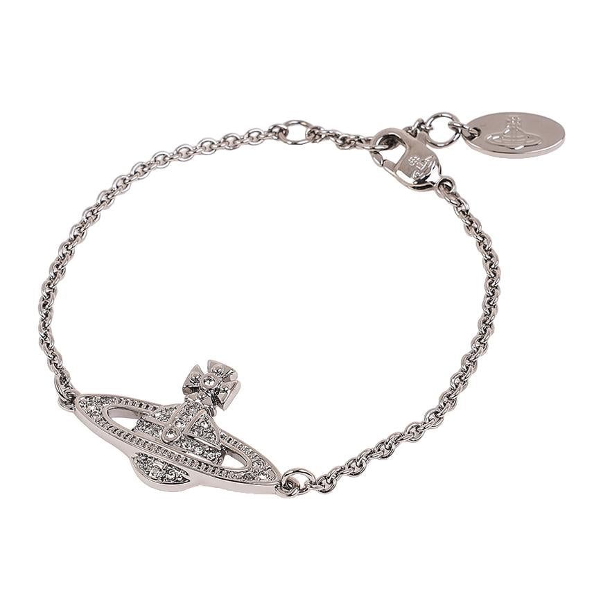 Vivienne Westwood Mini Bas Relief Bracelet Women’s Silver-Tone 61020051 S108