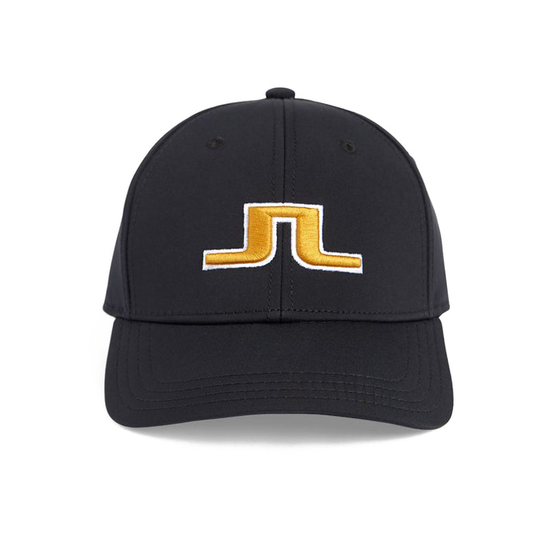 J LINDEBERG ANGA Logo Embroidered Cap Black