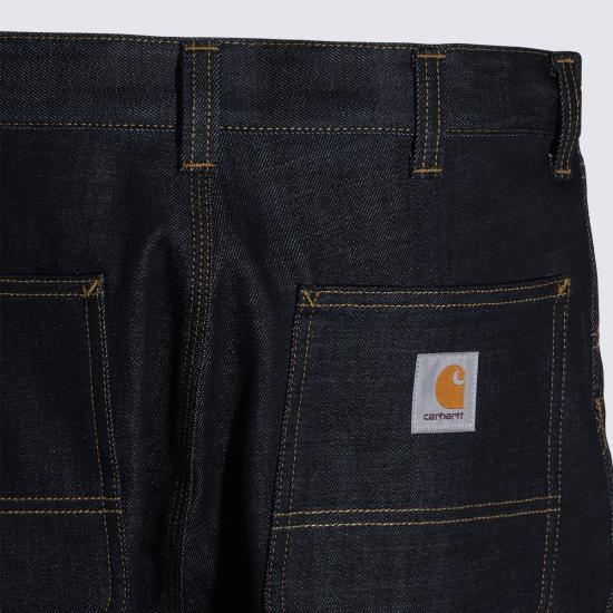 CARHARTT WIP Blue Rinsed Denim OG Single Knee Pants for Men