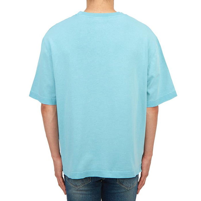 Maison Kitsune Sunrise Tag Men’s Short-Sleeve T-Shirt