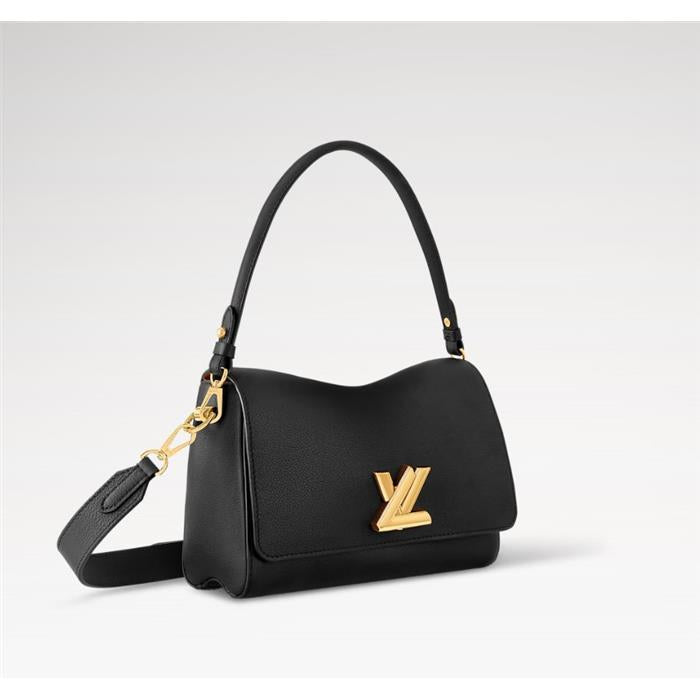Louis Vuitton Soft Twist Leather Shoulder Bag Tote