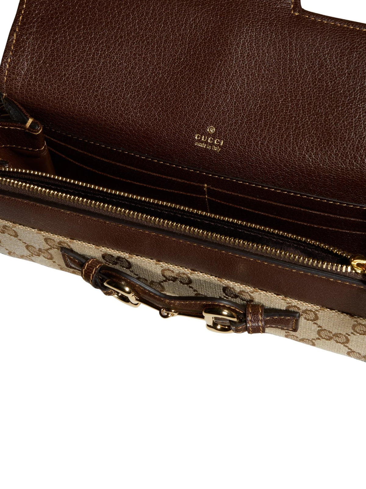 GUCCI Leather Long Wallet