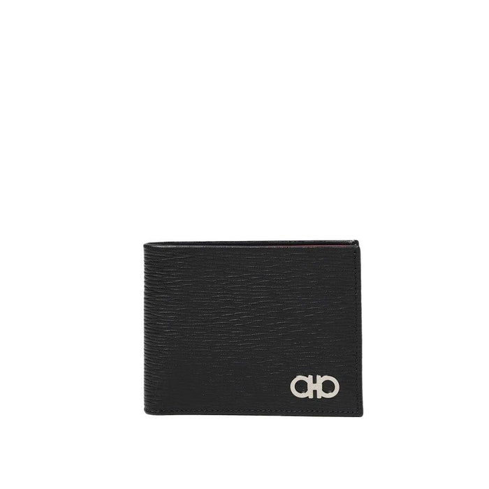 Ferragamo Gancini Leather Bifold Wallet for Men 66A064 685978
