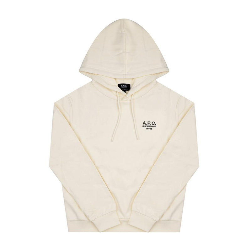 A.P.C. Ecru Khaki Unisex Hooded Sweatshirt M27914 ALJ ECRU KAKI
