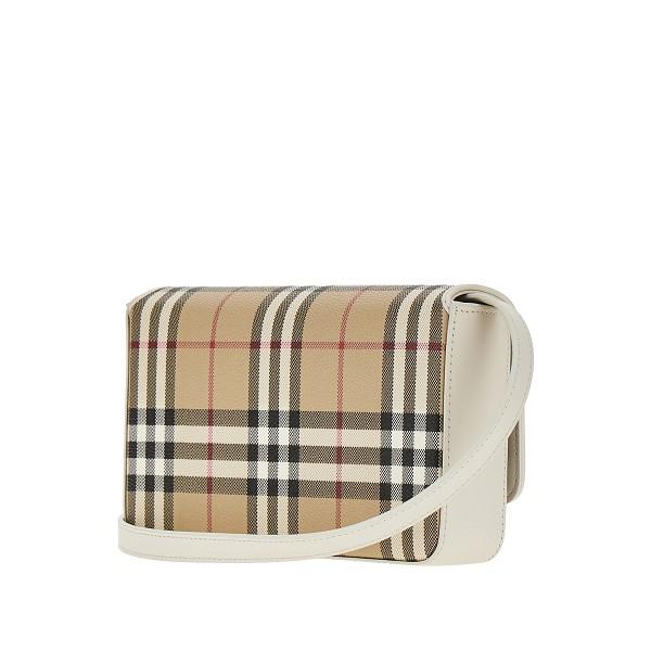 BURBERRY Leather Clutch Bag Black