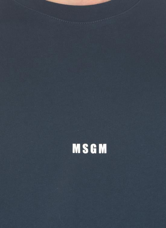 MSGM Navy Long-Sleeve Sweatshirt Men’s 3640 MM501 24700289