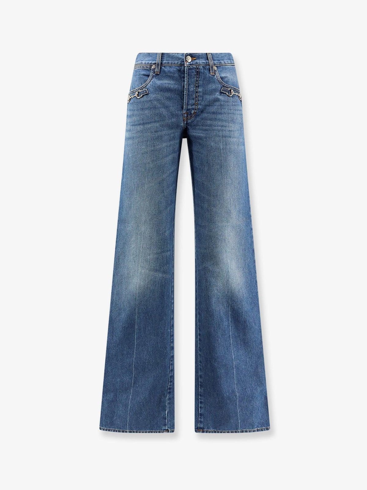 GUCCI Blue Denim Jeans Women’s Pants