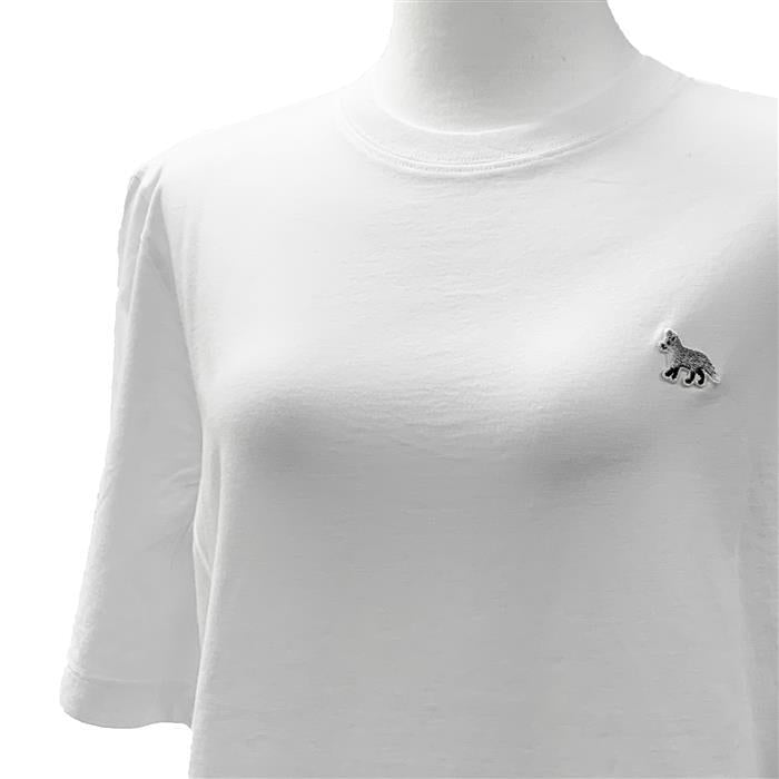 Maison Kitsune Baby Fox Patch Comfort Short Sleeve T-Shirt OW00130KJ0008