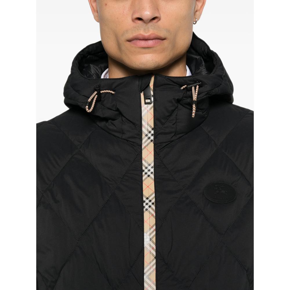 BURBERRY Black Hescott Casual Jacket for Men