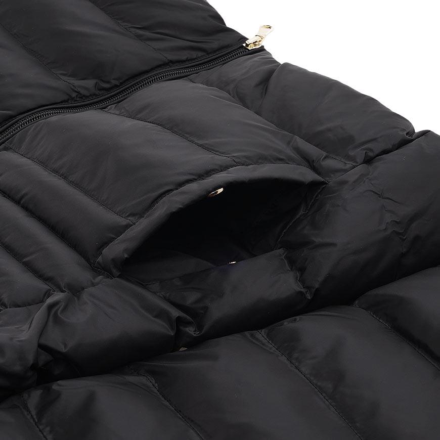 EA7 Women’s Core Lady Puffer Jacket Black