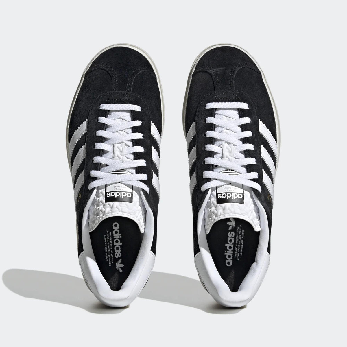 Adidas Gazelle Bold Core Black Cloud White Women’s Low-Top Sneakers HQ6912