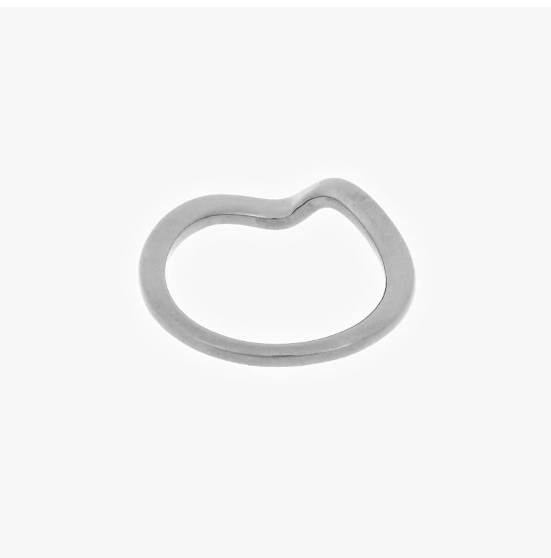 PANDORA Moments Polished Wave Silver Ring 193095 C00