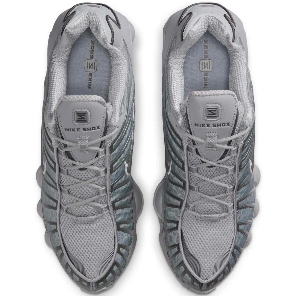 Nike Shox TL Wolf Gray Iron Gray Low Top Sneakers AV3595 015
