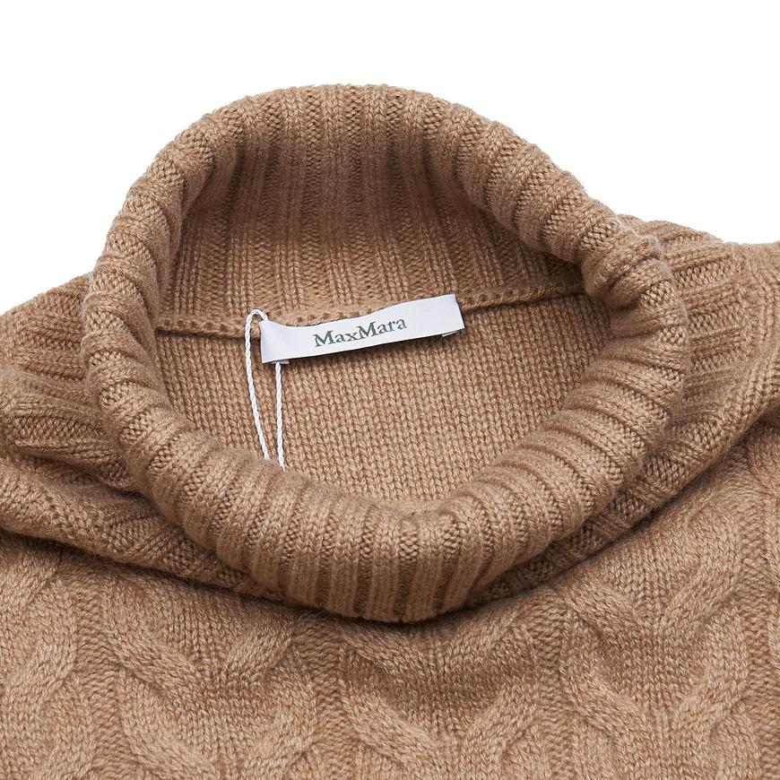 Max Mara Okra Cashmere Crewneck Sweater for Women 008