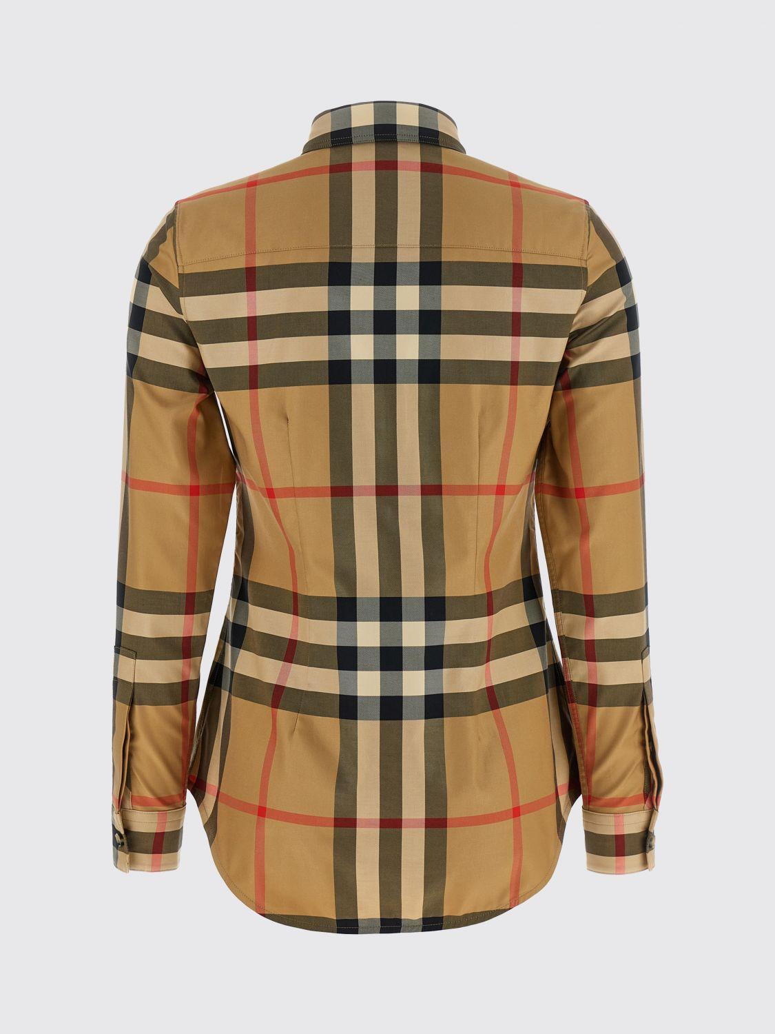 BURBERRY Long Sleeve Button-Up Shirt