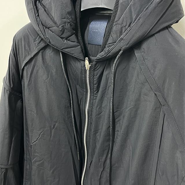 Juun.J Unisex Hooded Nylon Zip-Up Jacket JC3941P315