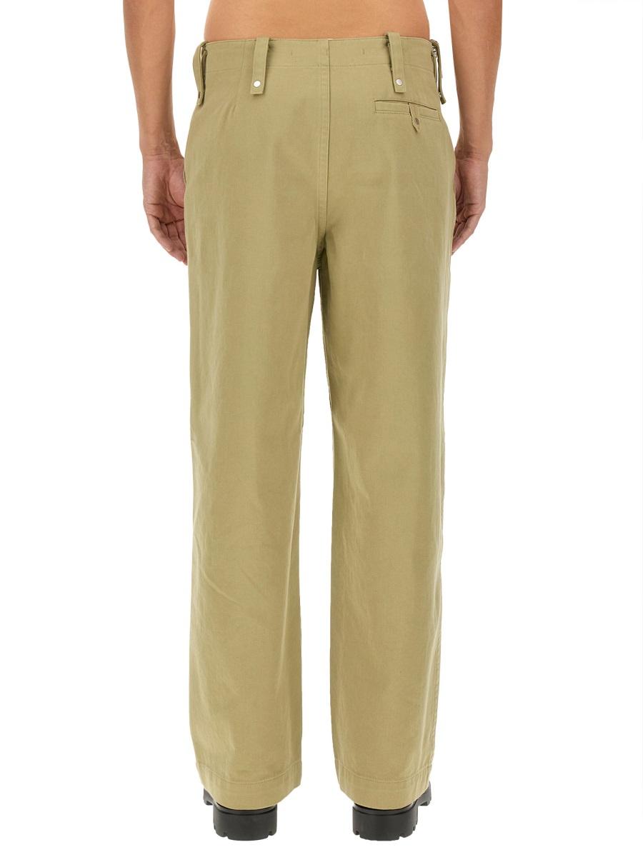 BURBERRY Gray Wool Suit Trousers