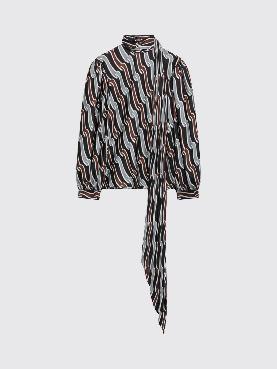 GUCCI Black Cotton Long-Sleeve Shirt
